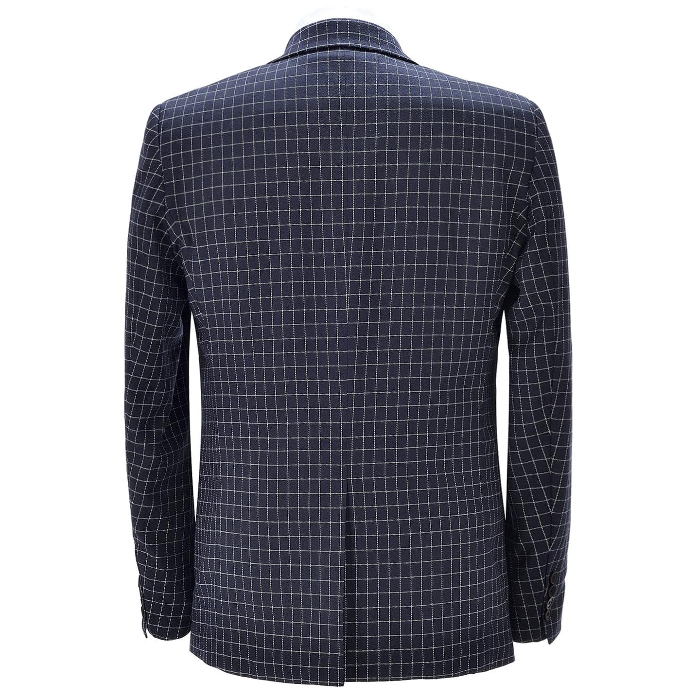 ceehuteey Mens 3 Pieces Suits Regular Fit Formal Notch Lapel