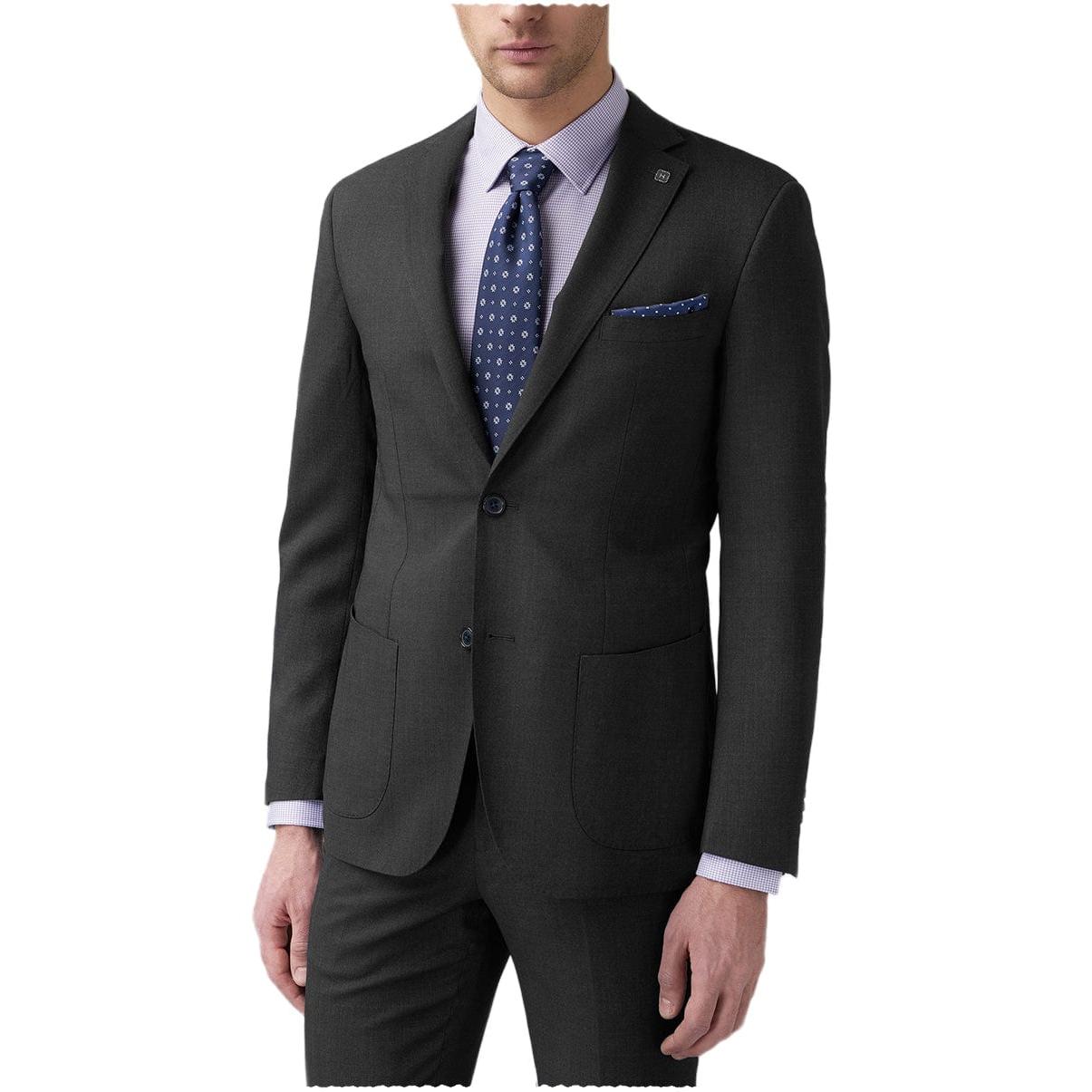 ceehuteey Slim Fit Formal 2 pieces Mens Suit Blazer (Blazer+Pants)