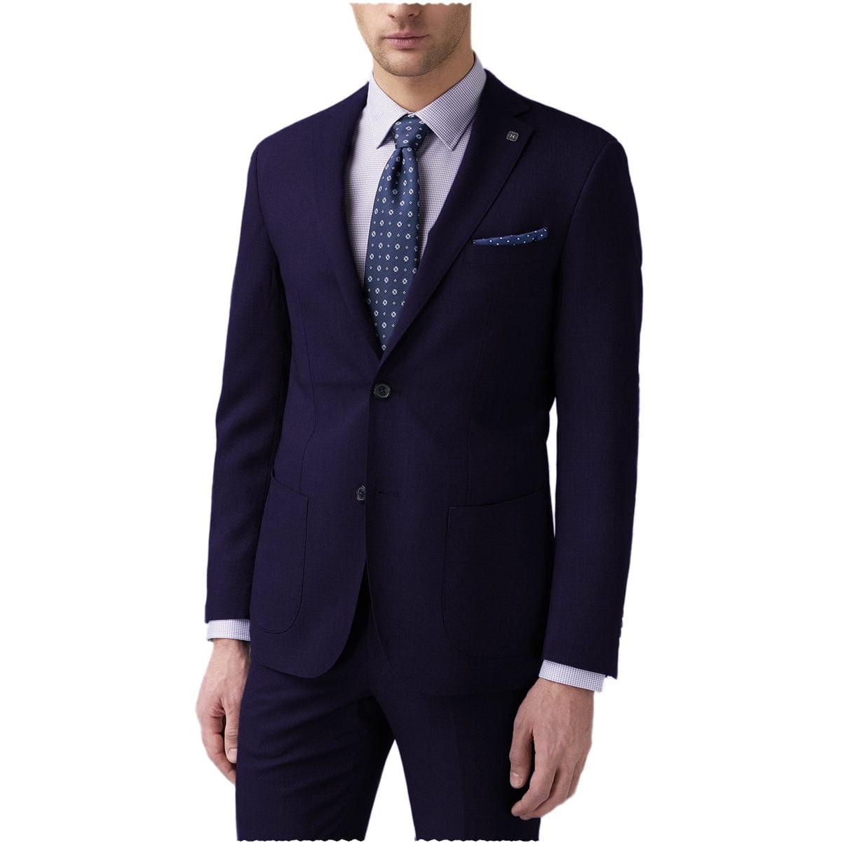 ceehuteey Slim Fit Formal 2 pieces Mens Suit Blazer (Blazer+Pants)