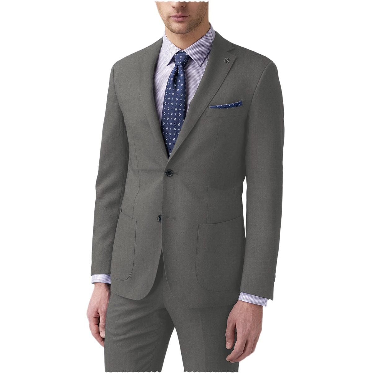 ceehuteey Slim Fit Formal 2 pieces Mens Suit Blazer (Blazer+Pants)