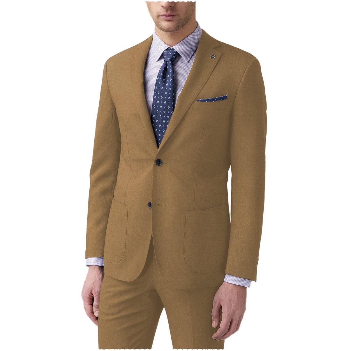 ceehuteey Slim Fit Formal 2 pieces Mens Suit Blazer (Blazer+Pants)