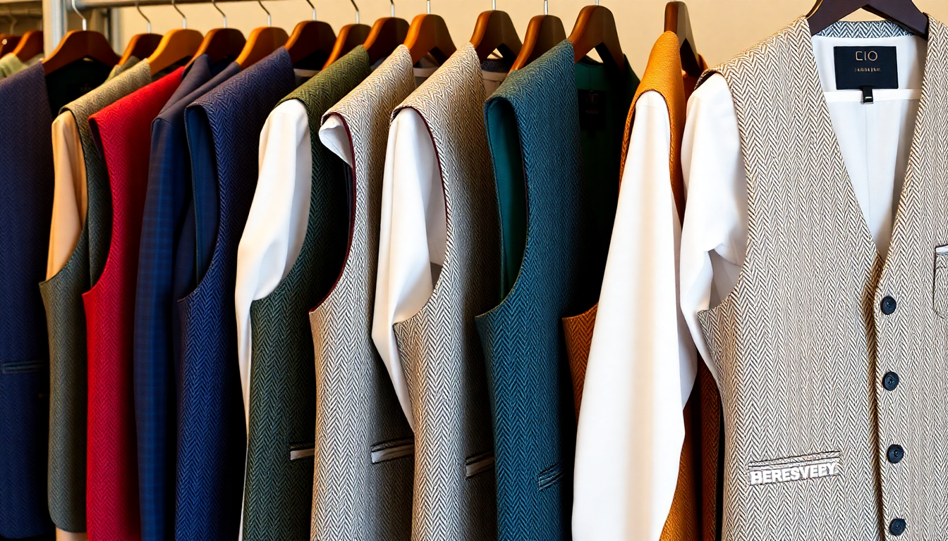 The Ultimate Guide to Choosing the Perfect Men's Herringbone Vest for Any Occasion