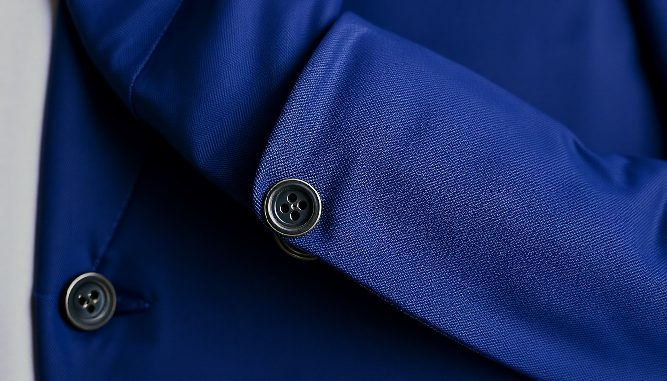 Unlocking Style: The Importance of Suit Sleeve Buttons in Men's Fashion