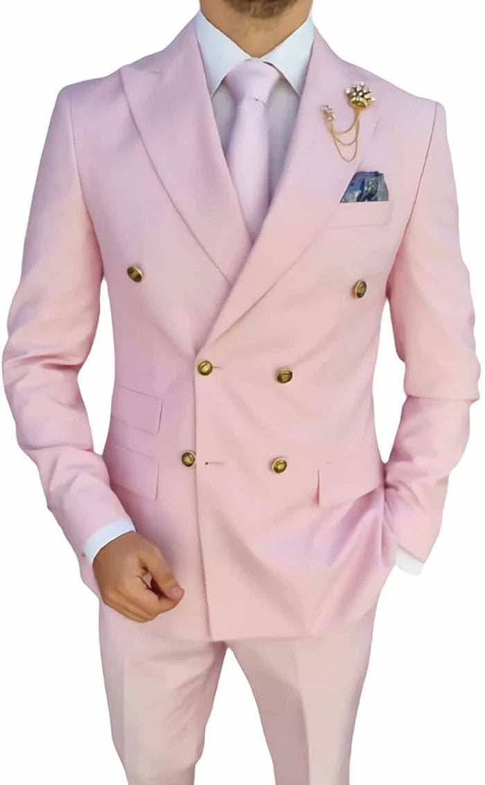 Is it socially acceptable to wear a pink suit jacket?
