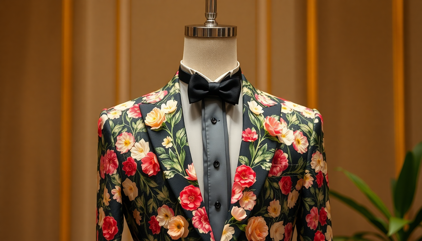 Floral Tuxedos: The Ultimate Guide to Standing Out at Formal Events in 2025