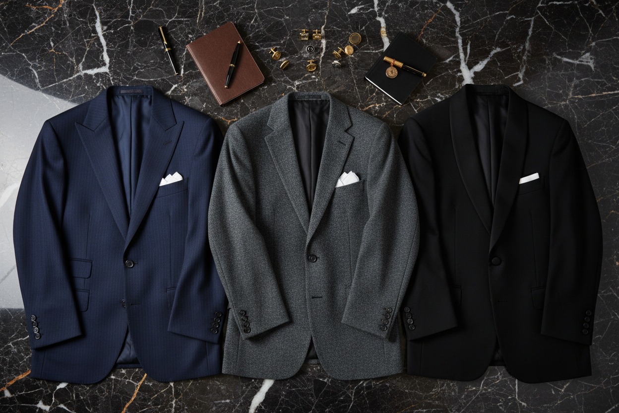 The Art of the Lapel: Peak, Notch & Shawl — A Complete Guide for the Modern Gentleman