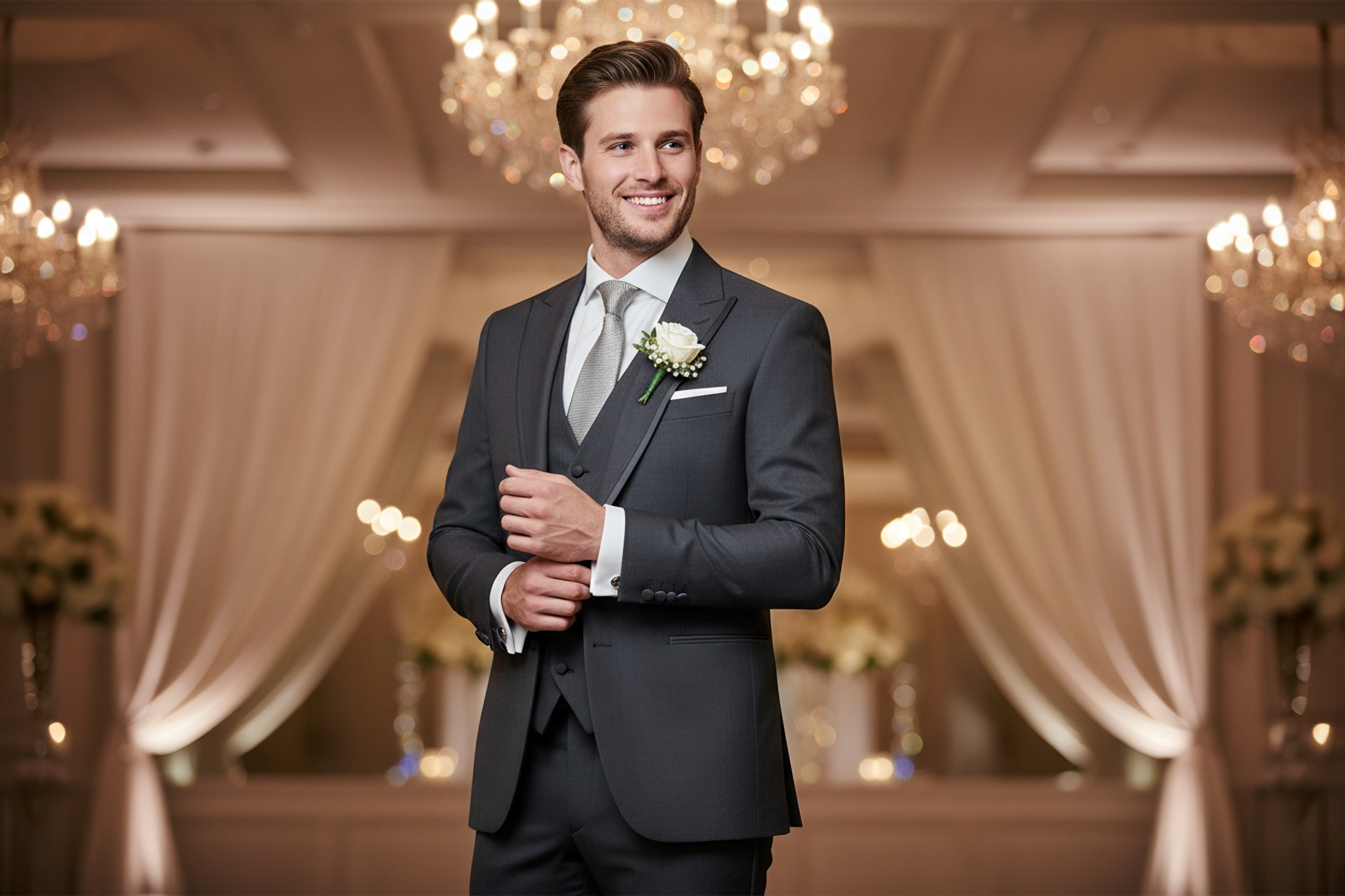 Groom 3-Piece Suits