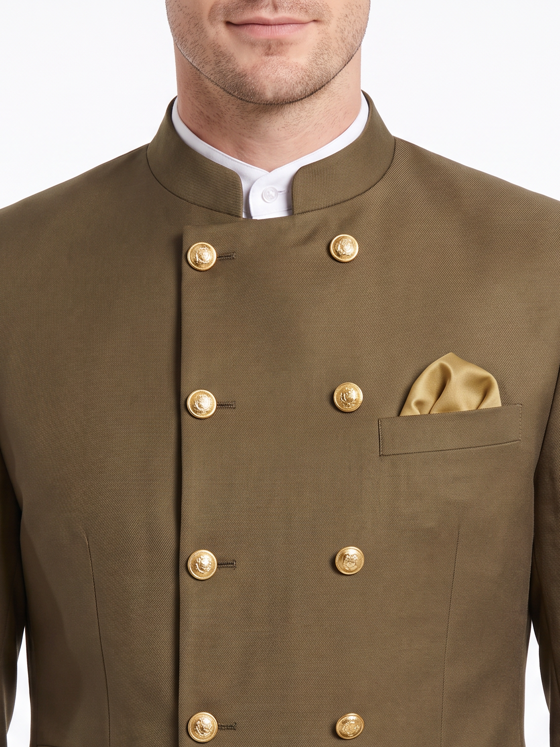 Ceehuteey Men's 2 Pieces With Metal Clasp Classic Vintage Double Breasted Suits (Blazer+Pants)