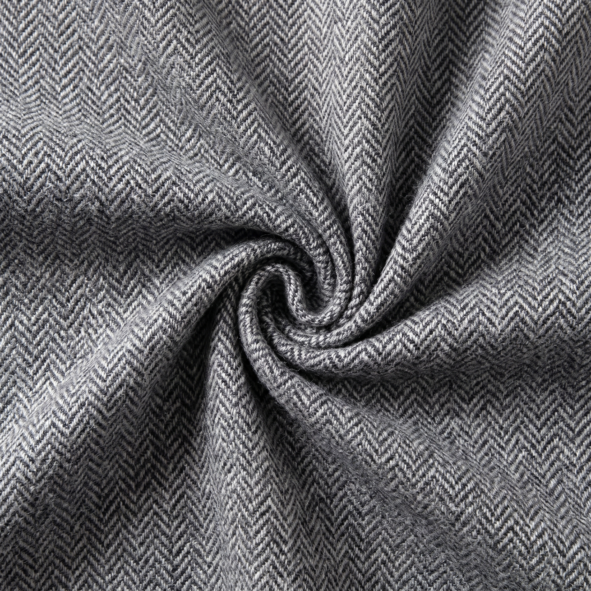 Ceehuteey Men's Classic Herringbone Notch Lapel Waistcoat
