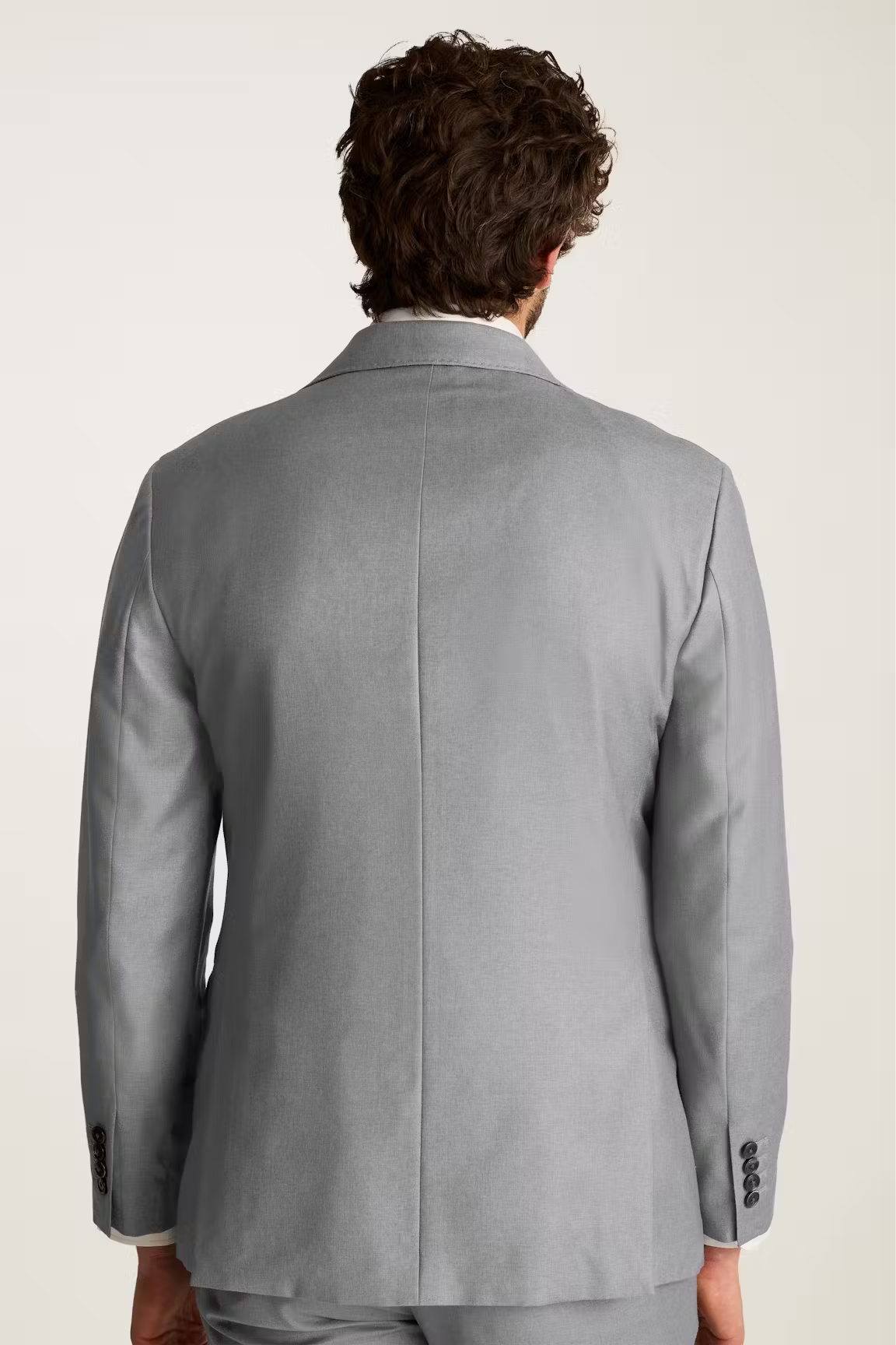 Men's 2 Pieces Grey Casual Fashion Notch Lapel Multiple Occasions Suit (Blazer+Pants)