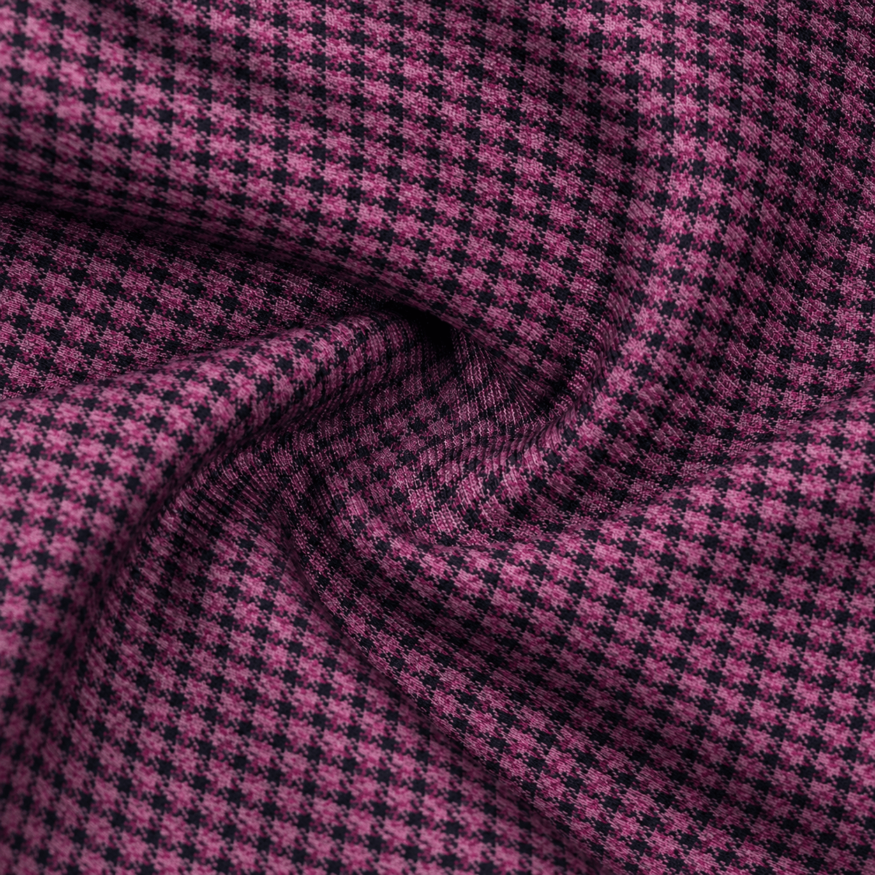 Ceehuteey Ceehuteey Men's 3 Pieces Checked Houndstooth Peak Lapel Suits (Blazer+Vest+Pants)