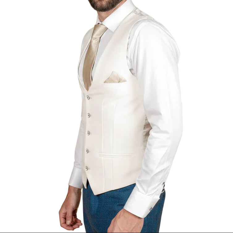 ceehuteey Fashionable Men's 3 Pieces Notch Lapel Double BreastedWedding Tuxedos(Blazer+Vest+Pant)