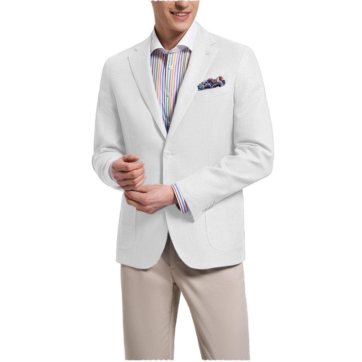 ceehuteey Formal Fashion Men's Notch Lapel Suit Blazer