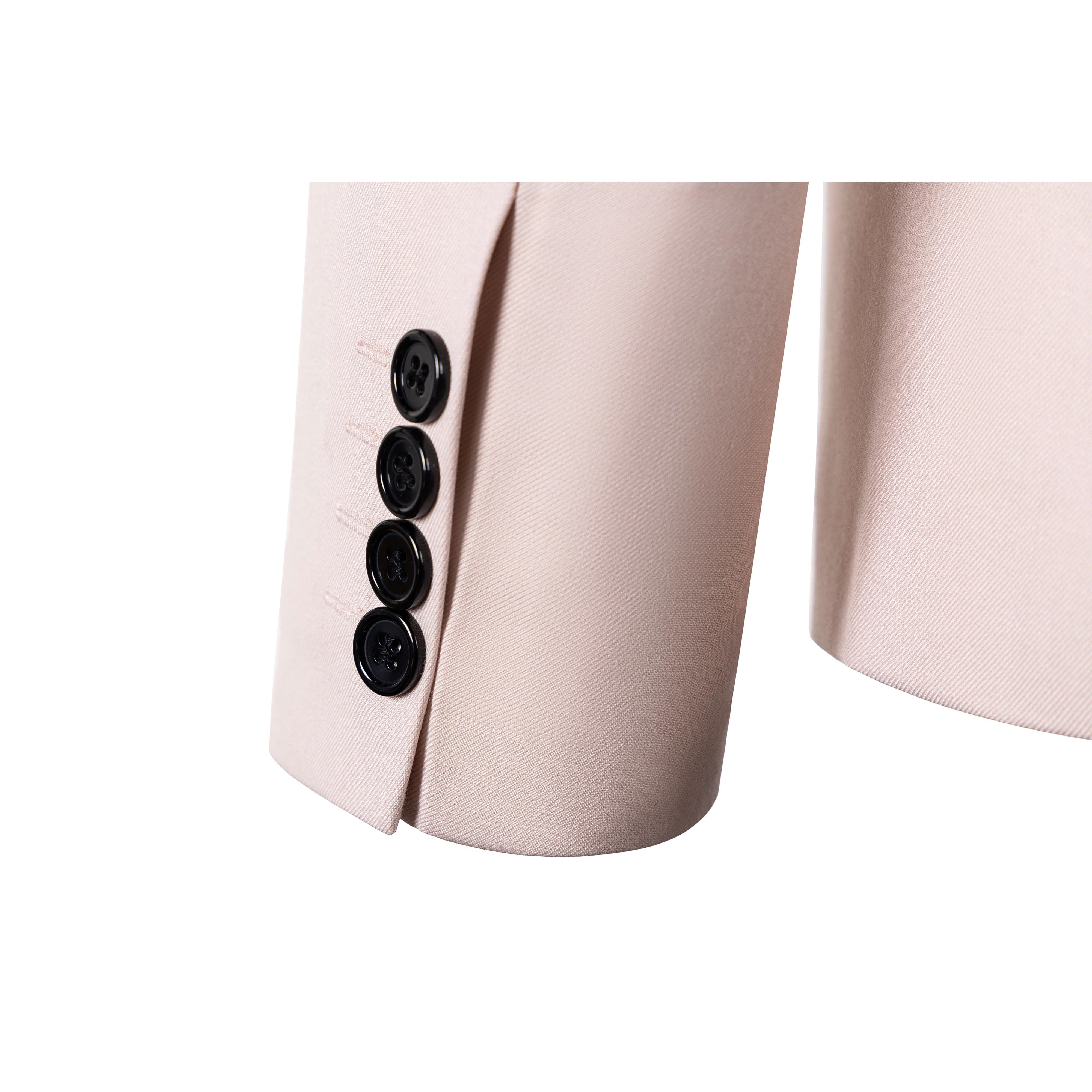 ceehuteey Formal Fashion Men's Suit Double Breasted 2 Piece Business Tuxedos (Blazer+Pants)