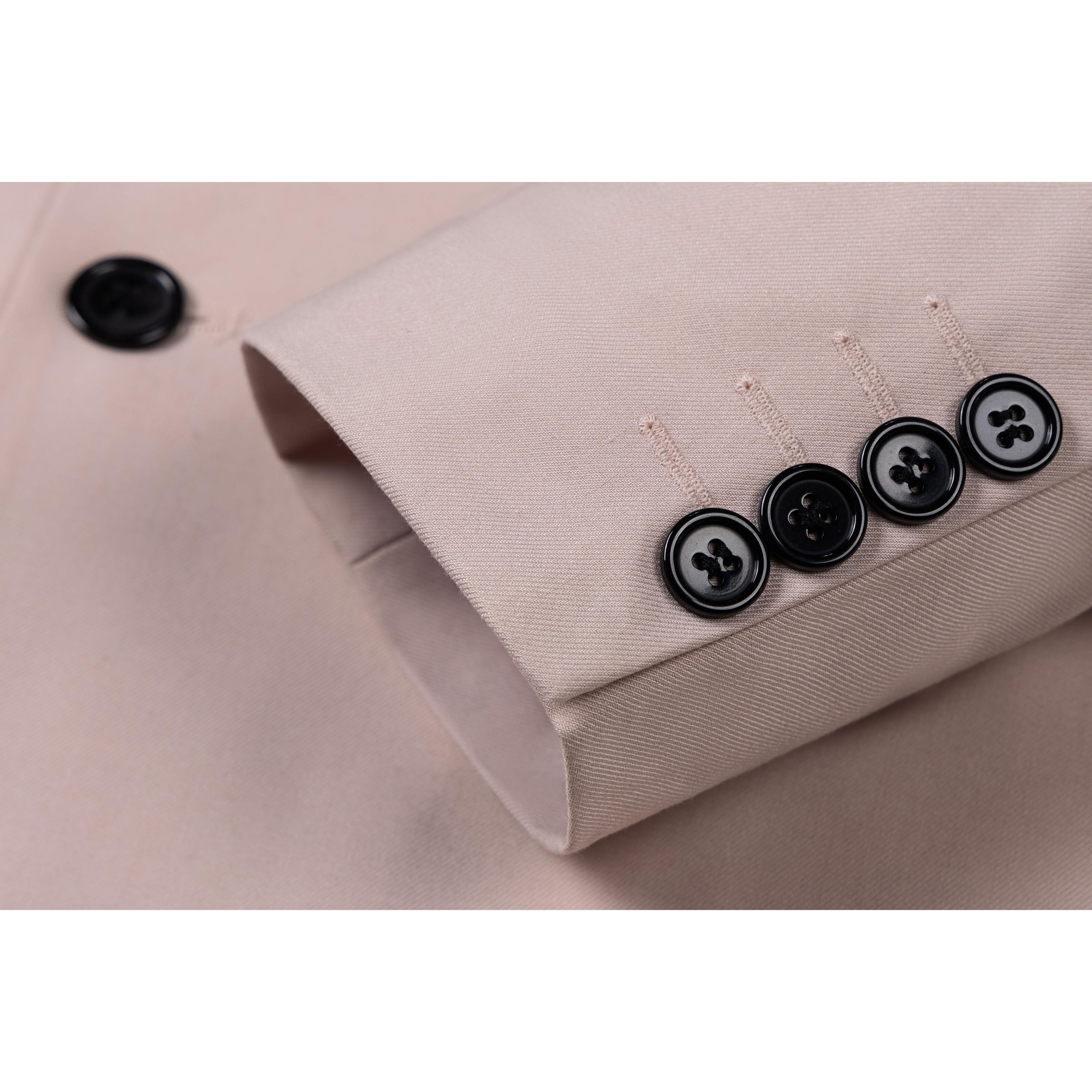 ceehuteey Formal Fashion Men's Suit Double Breasted 2 Piece Business Tuxedos (Blazer+Pants)