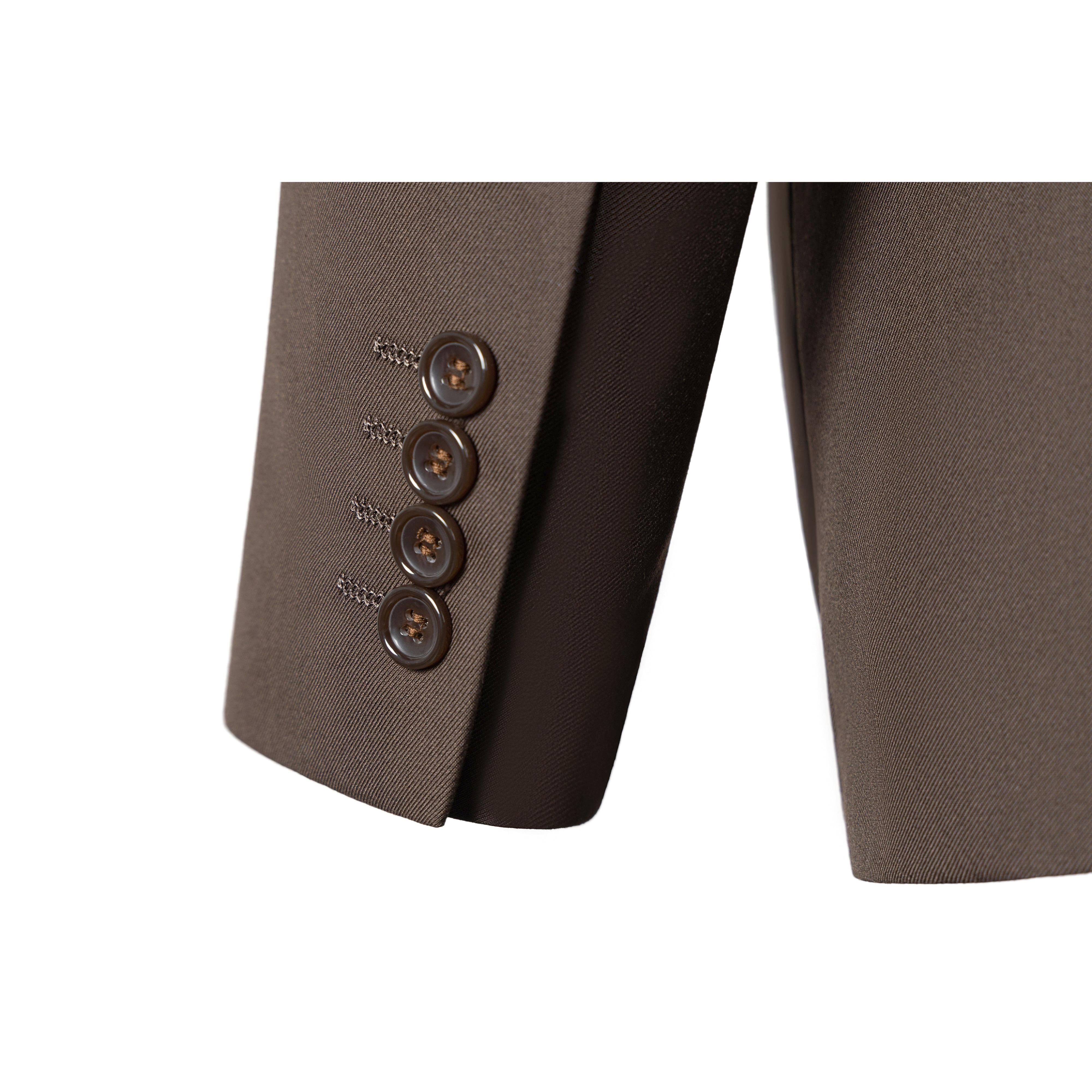 ceehuteey Formal Fashion Men's Suit Double Breasted 2 Piece Business Tuxedos (Blazer+Pants)