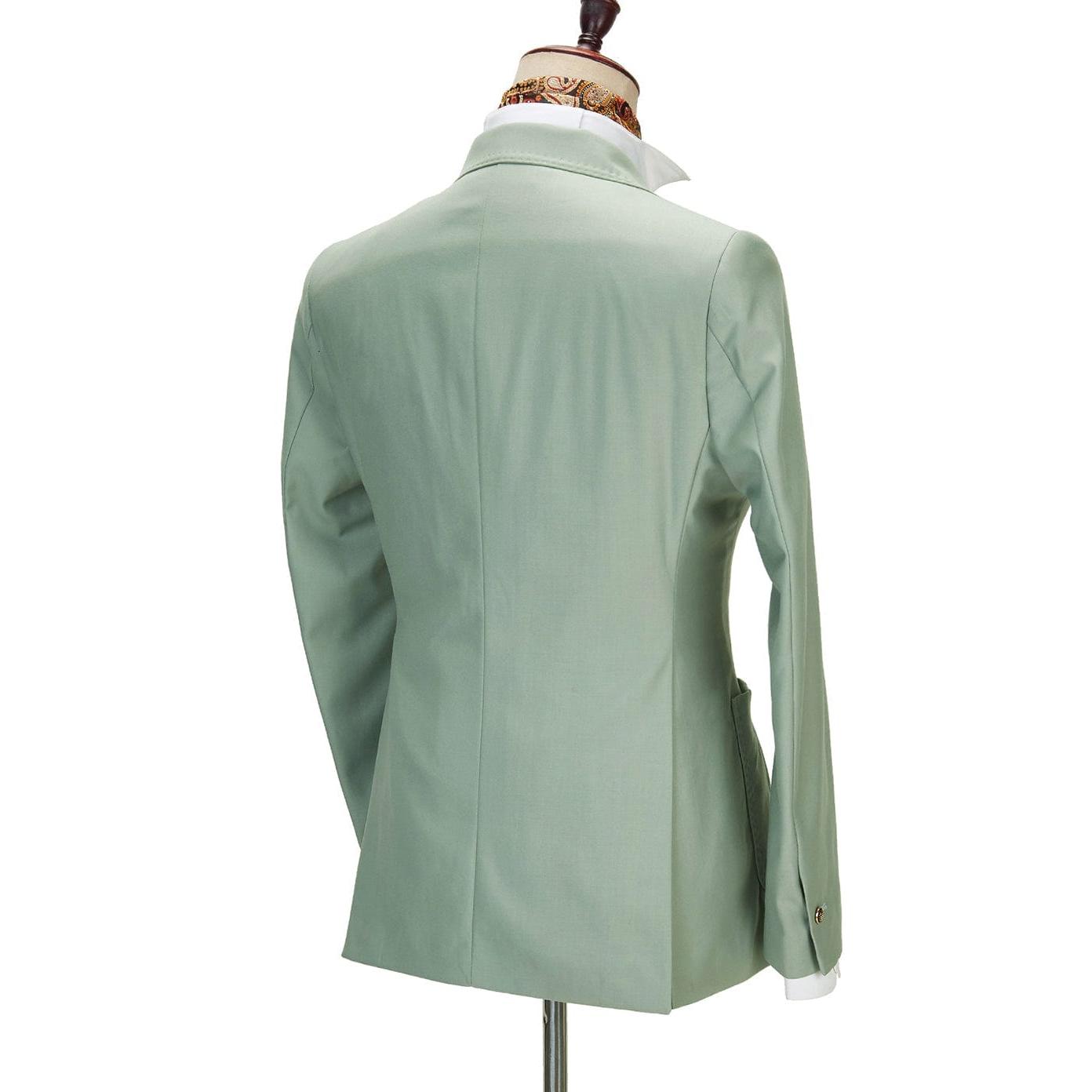 ceehuteey Men's 2 Piece Peak Lapel With Metal Clasp Slim Fit  Stylish Tuxedo Suit Set