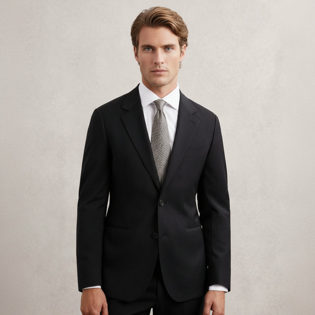 ceehuteey Men's 2 Pieces Business Peak lapel Fashion Suit (Blazer+Pants)