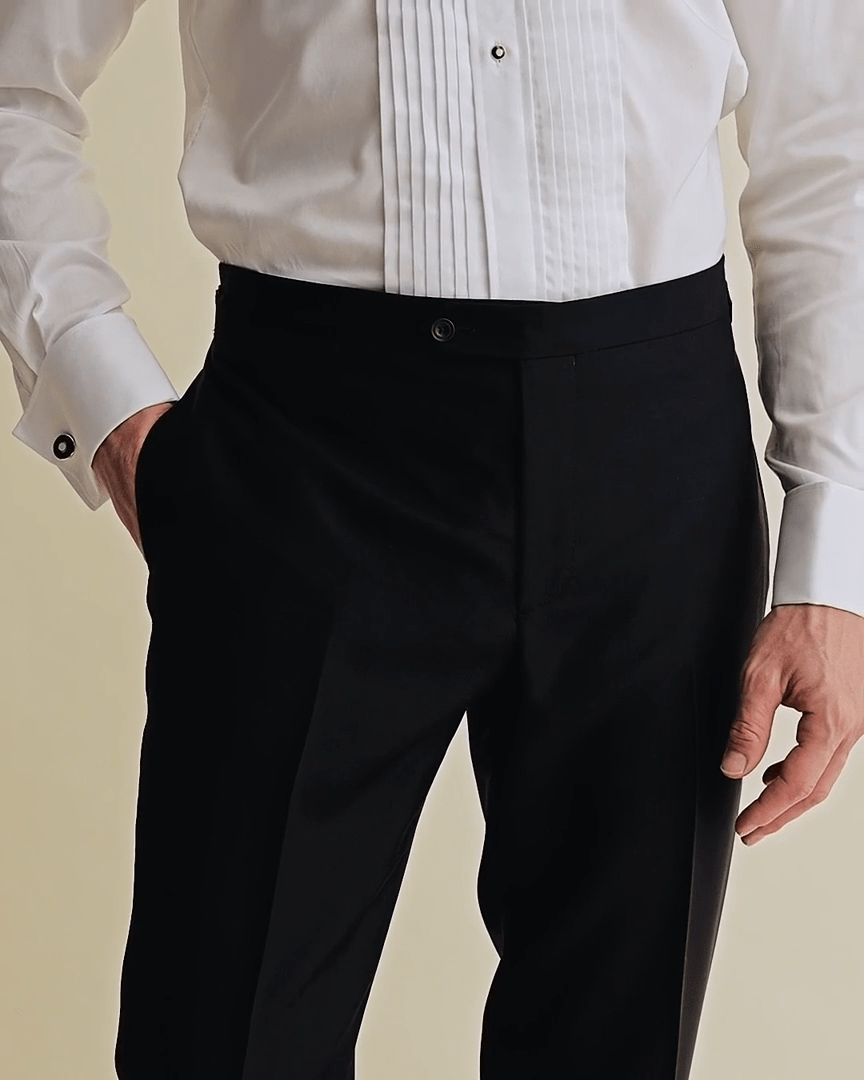 ceehuteey Men's 2 Pieces Classic For Wedding Groomsmen Dinner Suit (Blazer+Pants)