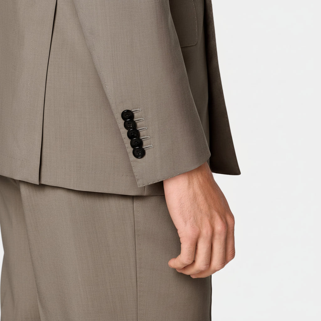 ceehuteey Men's 2 Pieces Double Breasted Peak lapel Multiple occasions Mens Suit (Blazer+Pants)