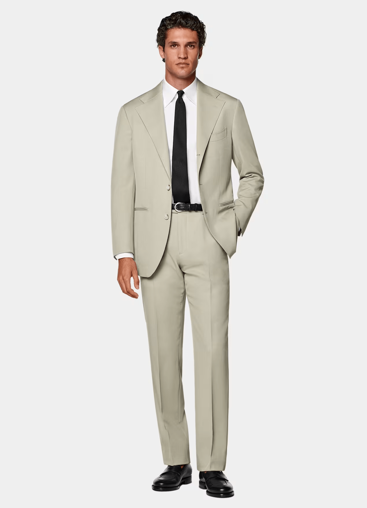 ceehuteey Men's 2 Pieces Fashion Light Green Relaxed Fit Roma Suit Regular Fit Notch Lapel Mens Suit (Blazer+Pants)