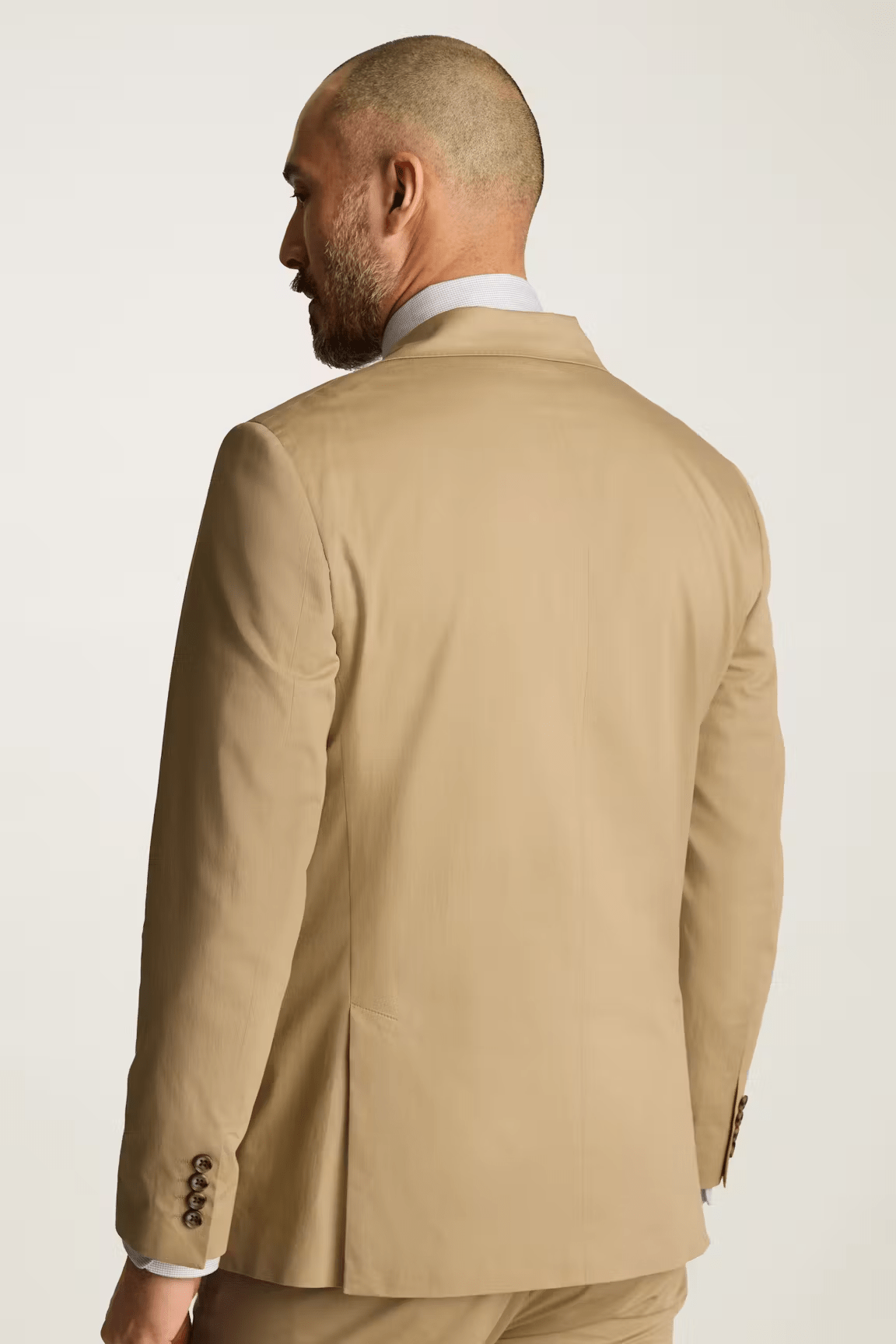 ceehuteey Men's 2 Pieces Khaki Casual Fashion Notch Lapel Suit (Blazer+Pants)