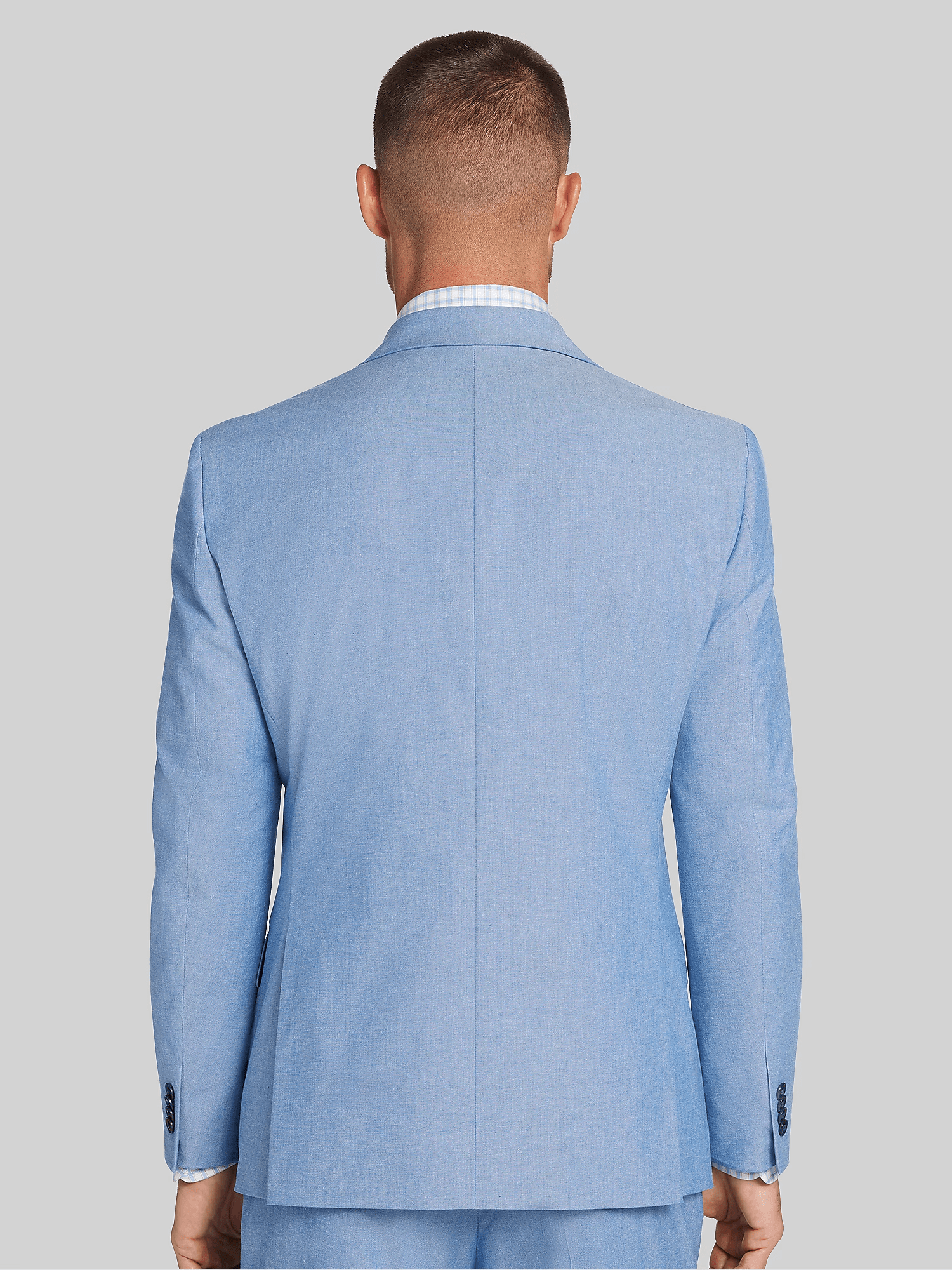ceehuteey Men's 2 Pieces Leisure Casual Linen Cotton Notch Lapel Mens Suit (Blazer+Pants)