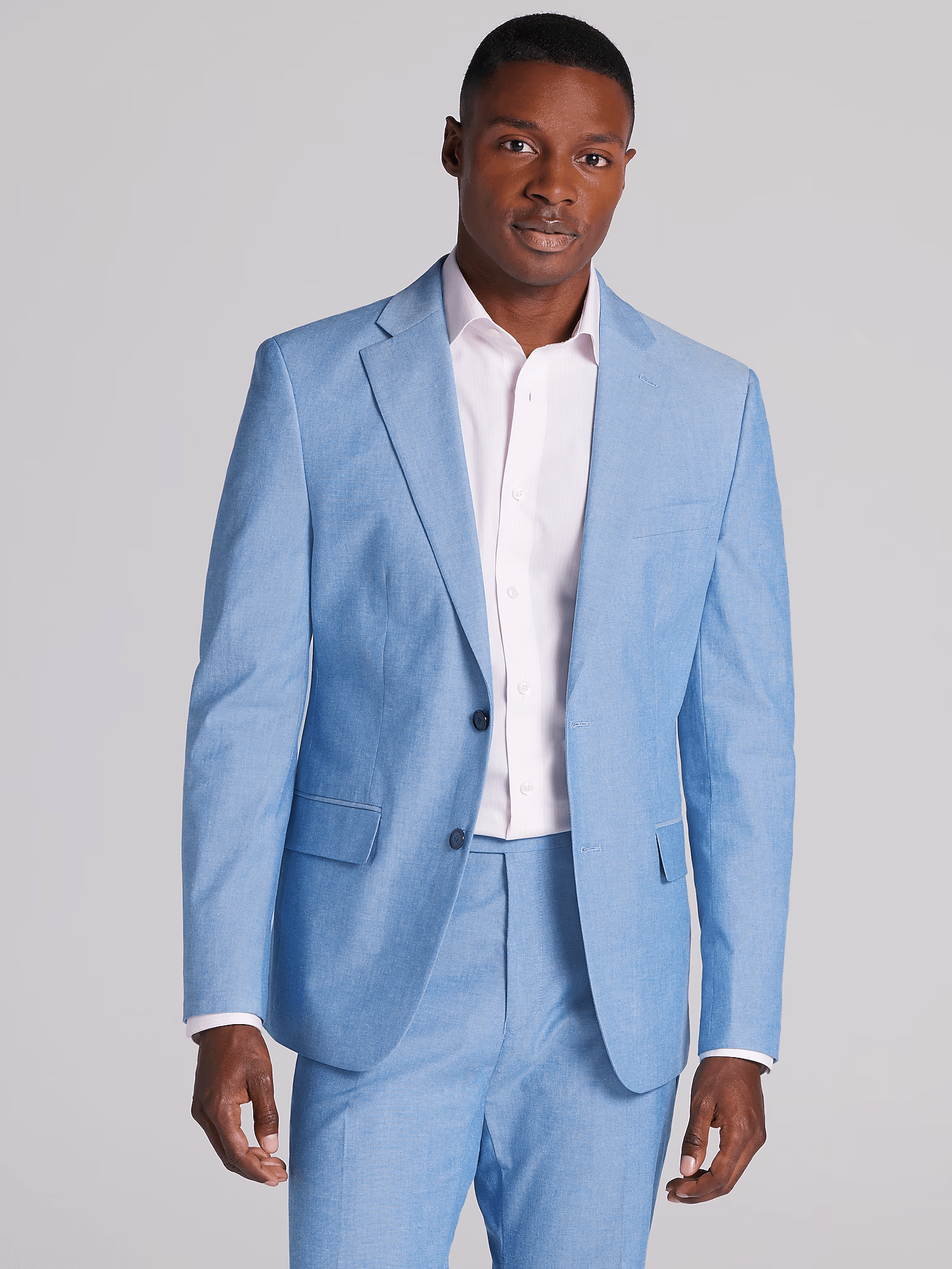 ceehuteey Men's 2 Pieces Leisure Casual Linen Cotton Notch Lapel Mens Suit (Blazer+Pants)