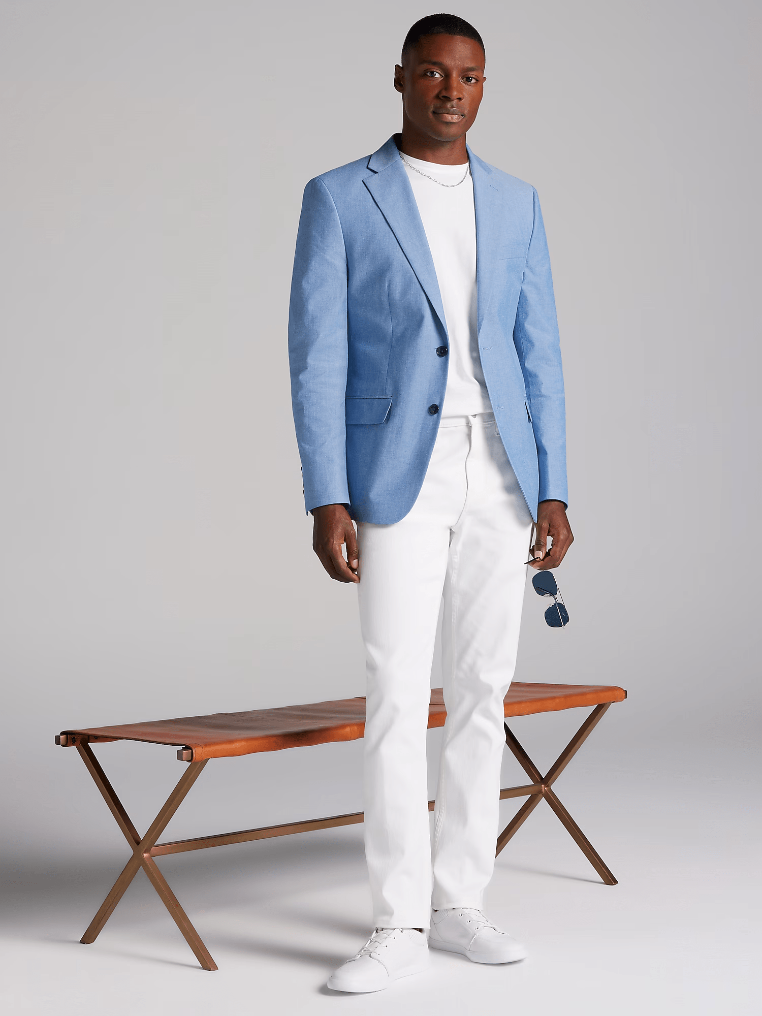 ceehuteey Men's 2 Pieces Leisure Casual Linen Cotton Notch Lapel Mens Suit (Blazer+Pants)