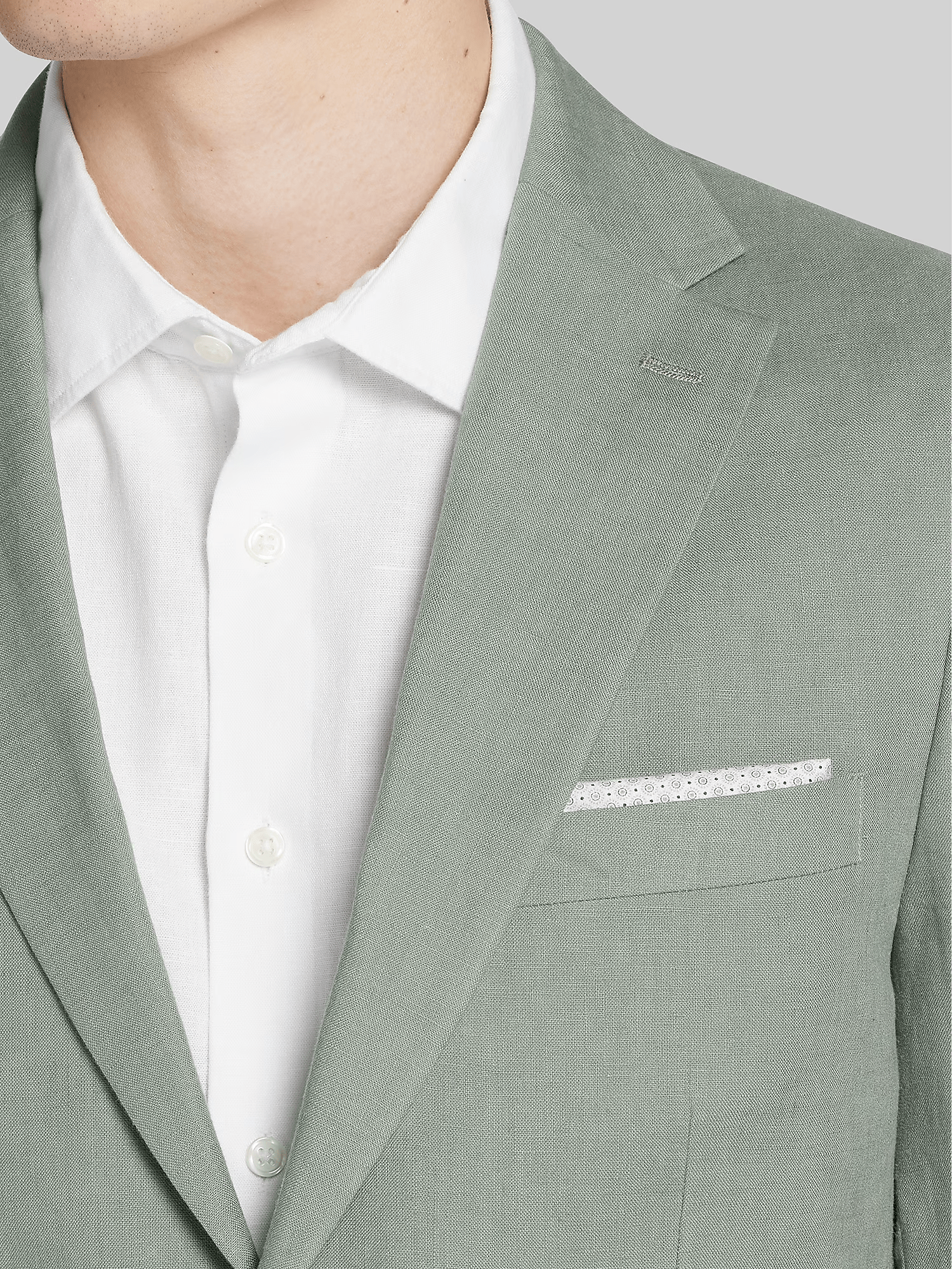 ceehuteey Men's 2 Pieces Linen Notch Lapel Casual Fashion Mens Suit (Blazer+Pants)