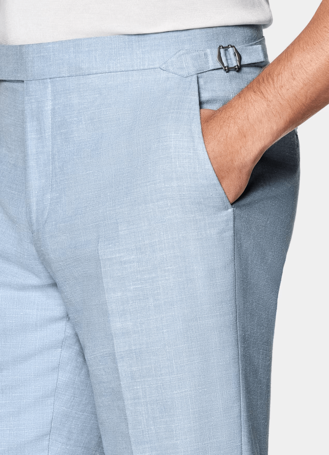 ceehuteey Men's 2 Pieces Linen Notch Lapel  Fashion Casual Tailored Fit Suit (Blazer+Pants)