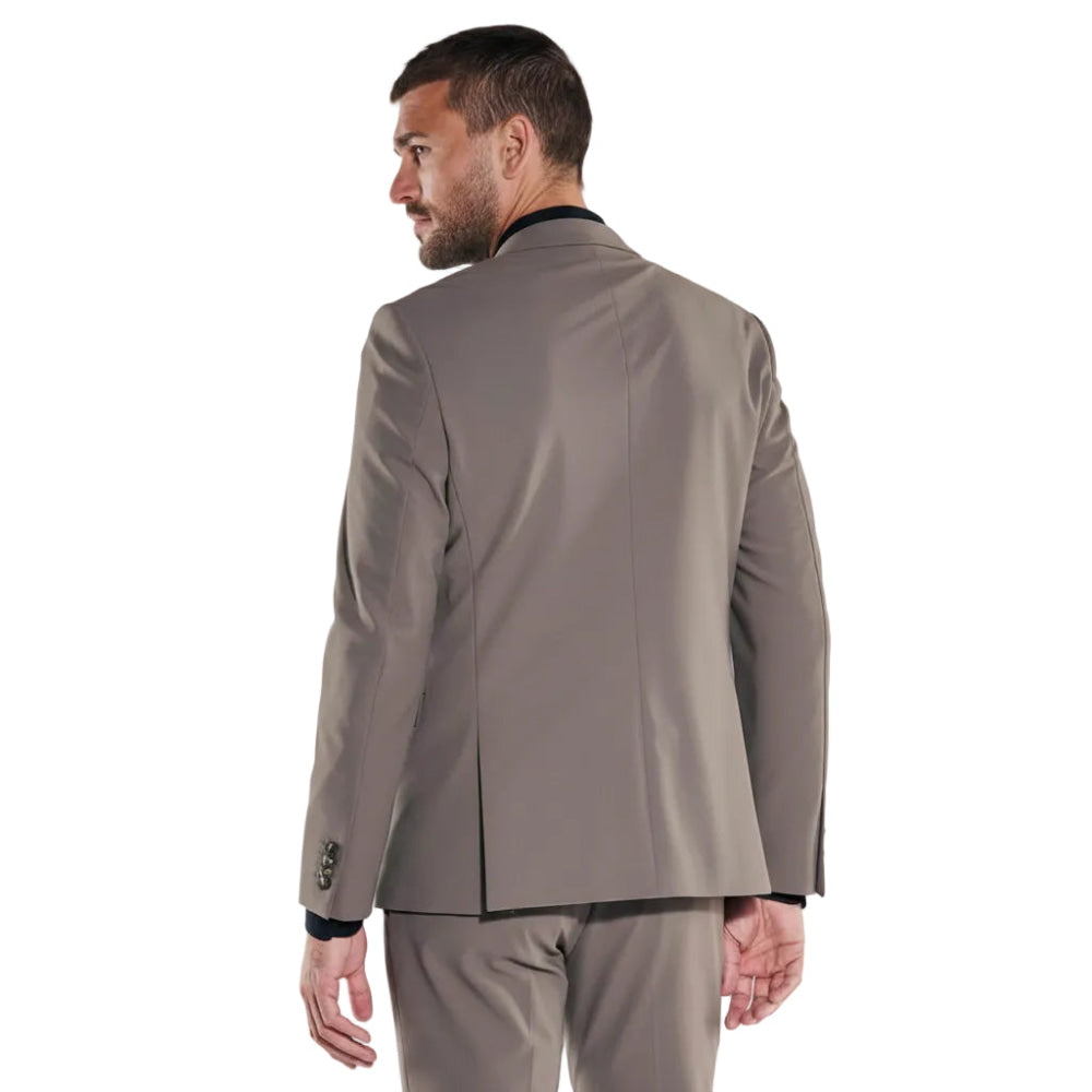 ceehuteey Men's 2 Pieces Single Breasted Peak lapel Multiple occasions Mens Suit (Blazer+Pants)