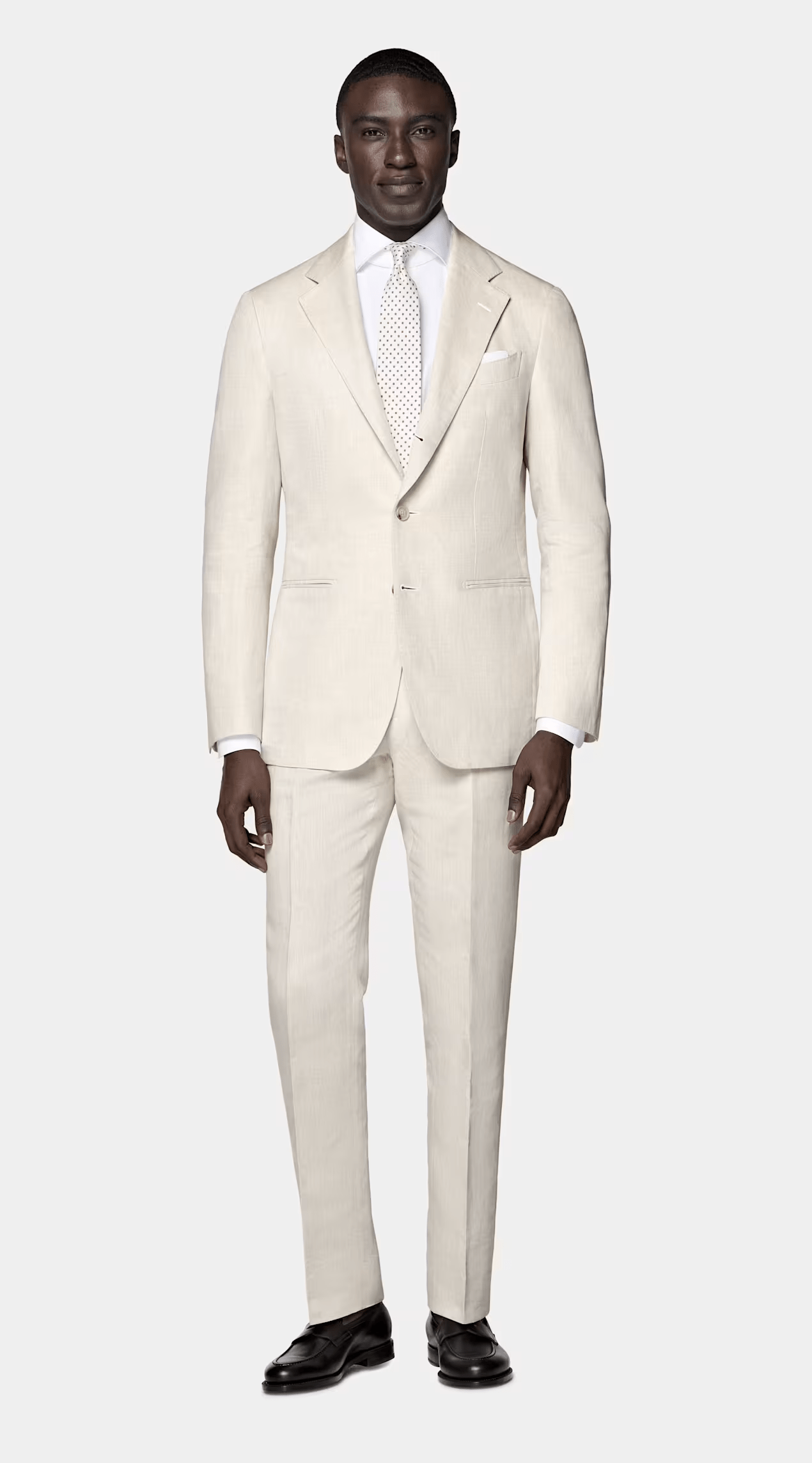 ceehuteey Men's 2 Pieces Summer Linen Cotton Leisure Notch Lapel Suit (Blazer+Pants)