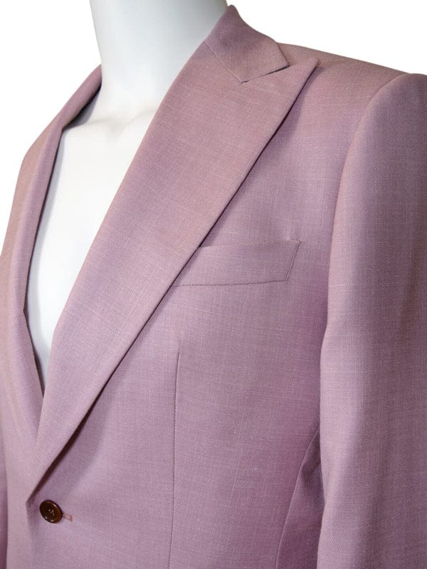 ceehuteey Men's 3 Pieces Leisure Peak lapel Tuxedos Blazer Suit (Blazer+vest+Pants)