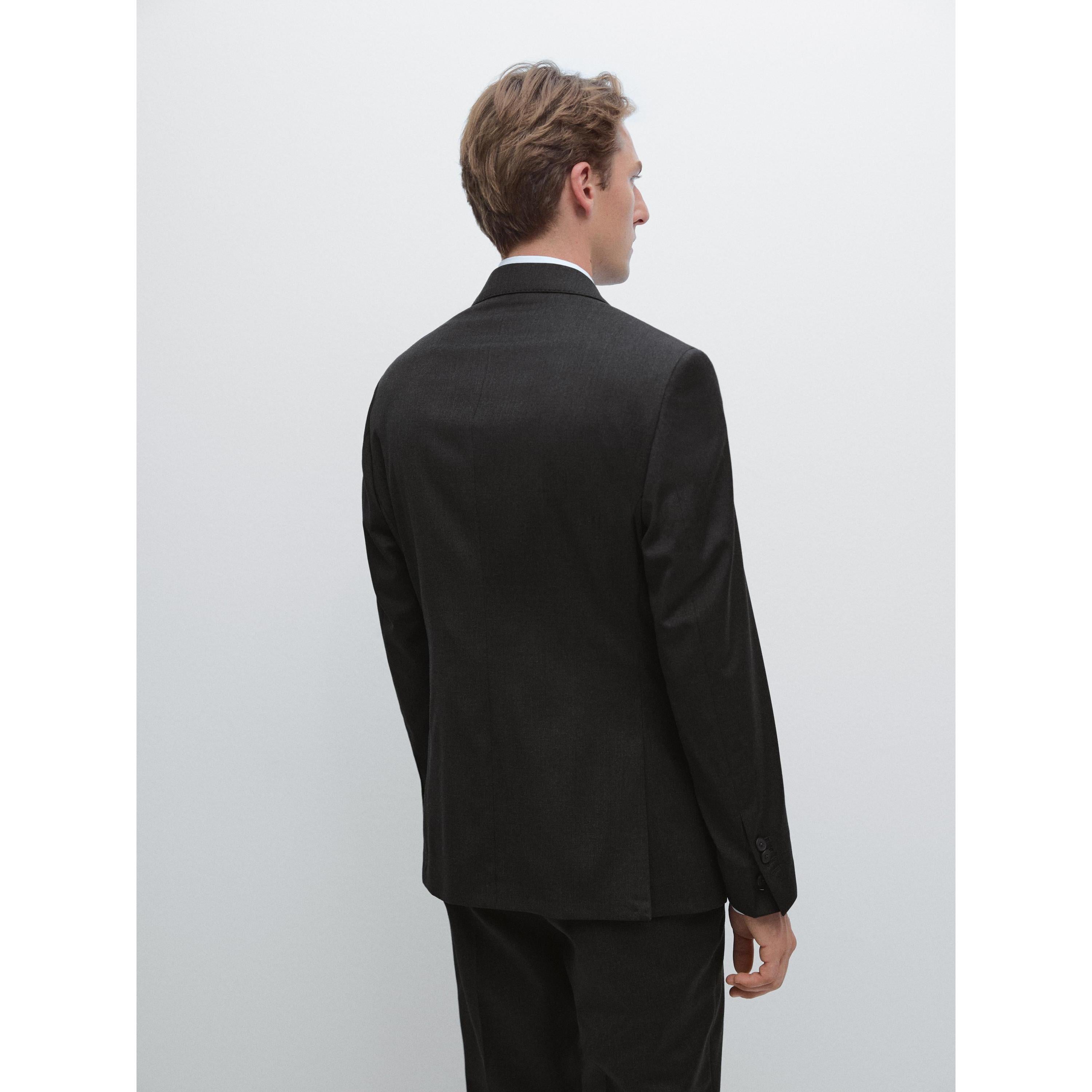 ceehuteey Men's Bussiness two-piece Notch Lapel Slim Fit Suit  (Blazer+Pants)