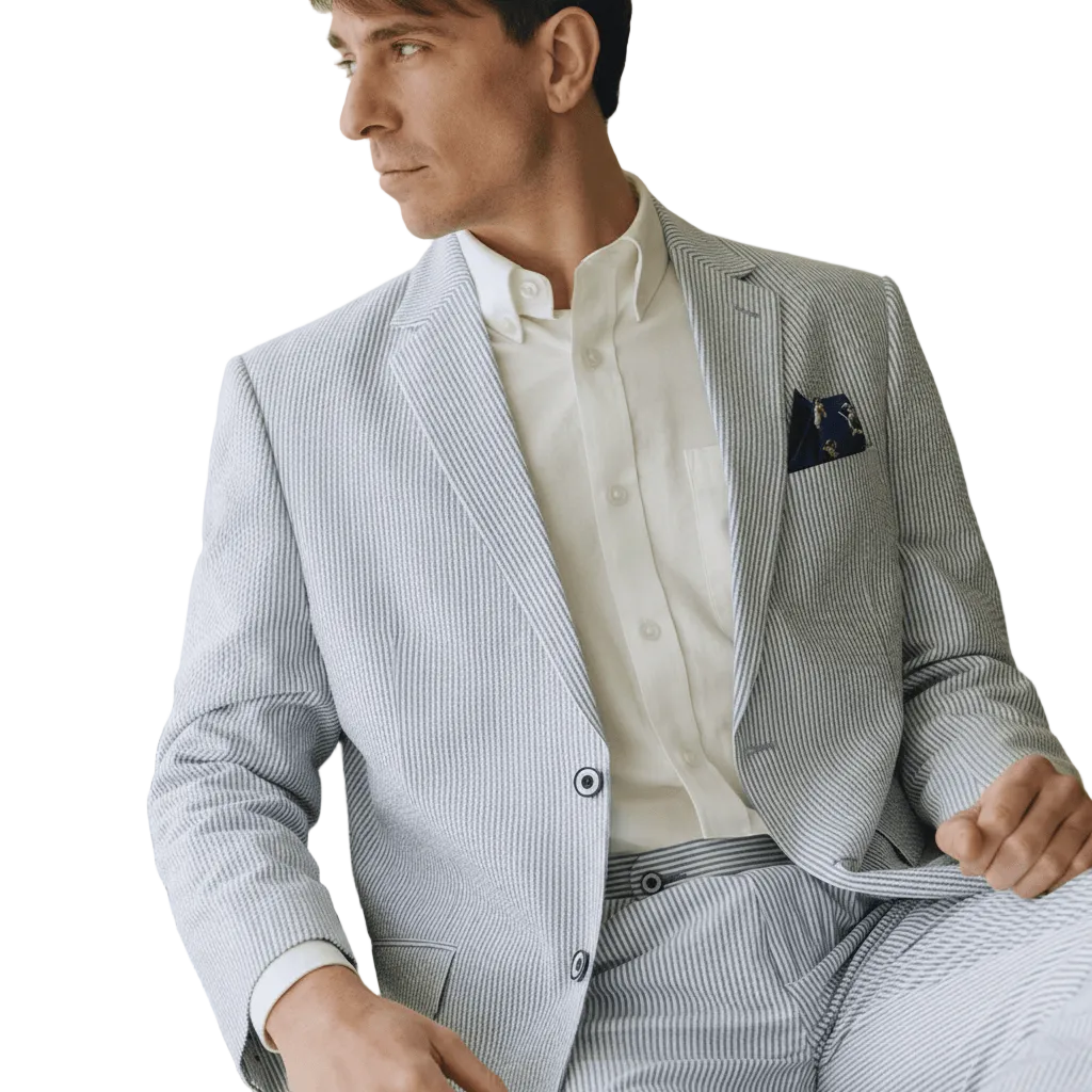 ceehuteey Men's Casual 2 piece Notch Lapel Slim Fit Suit  (Blazer+Pants)
