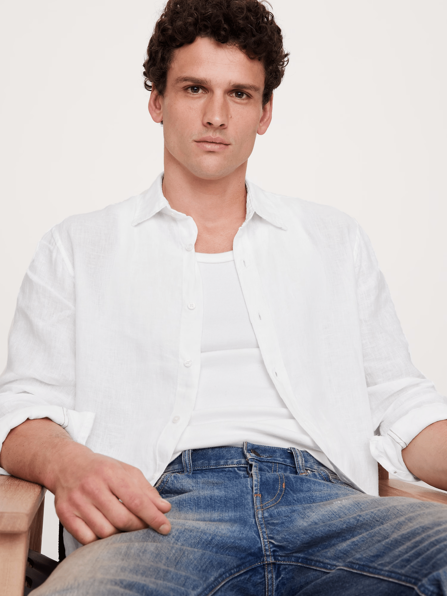 ceehuteey Men's Casual Fashion Multiple Occasions Slim Fit Plain Mens Shirt
