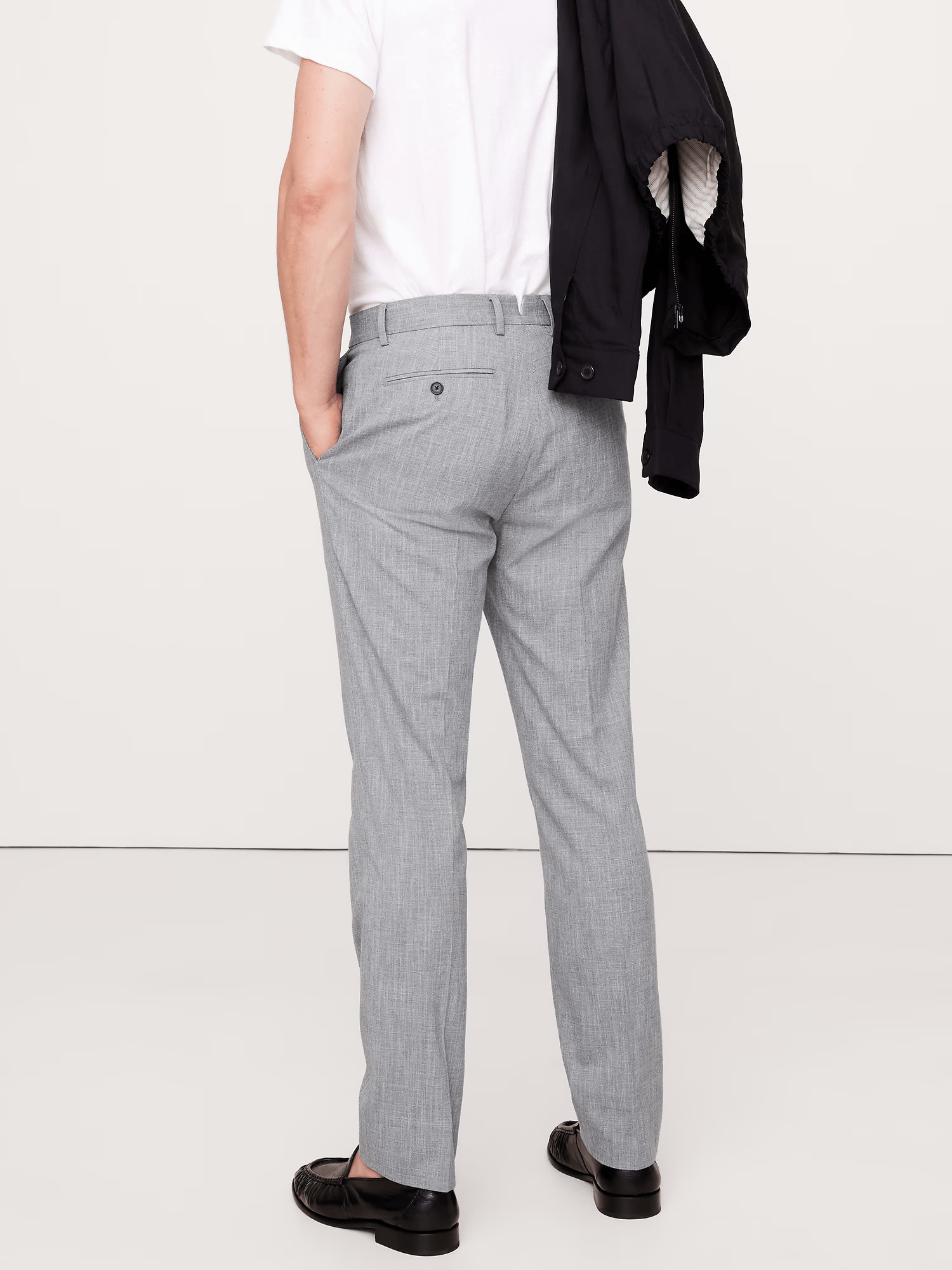 ceehuteey Men's Cotton-Linen stylish Slim Wrinkle-Resistant Dress Pant