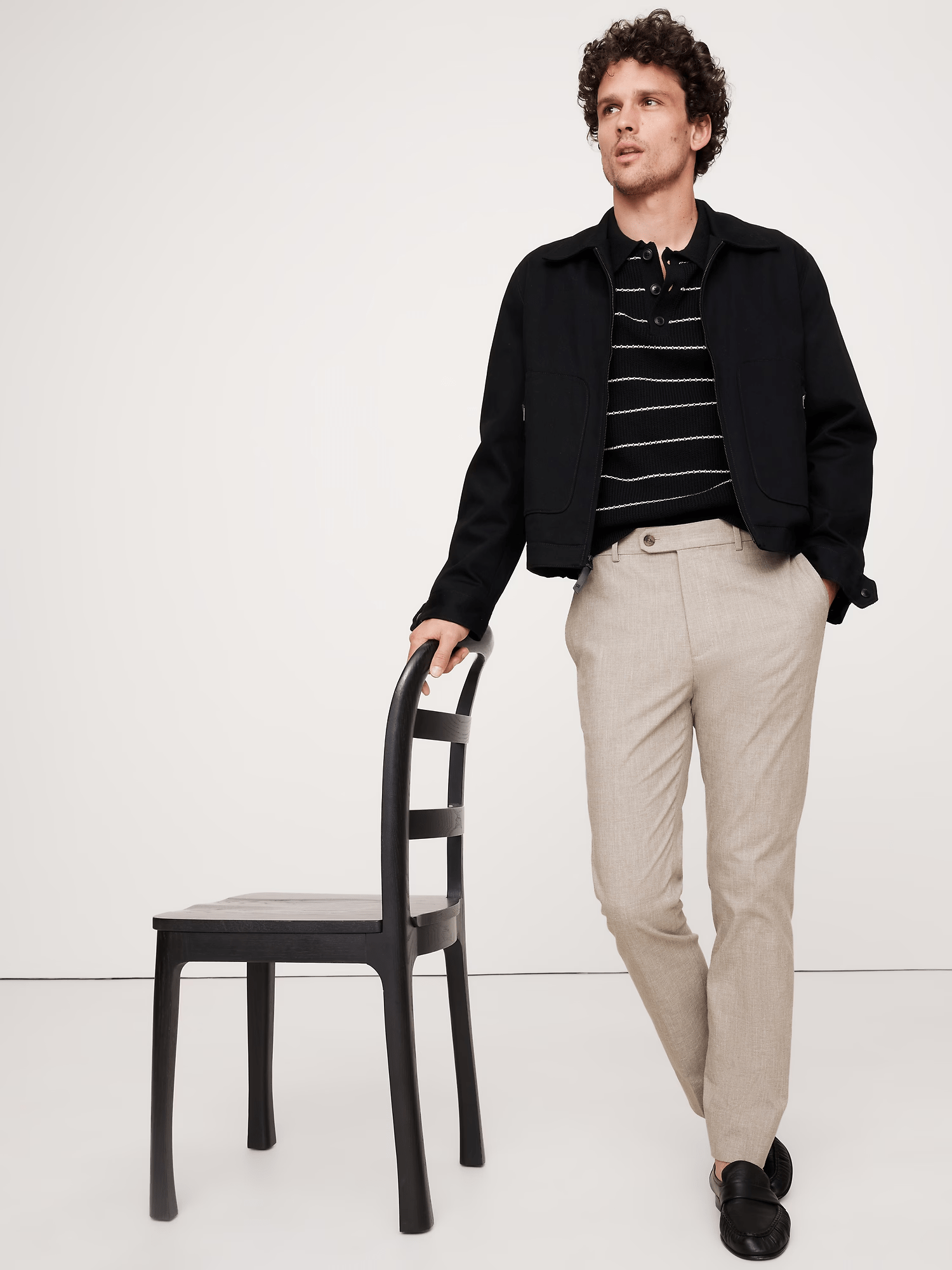 ceehuteey Men's Cotton-Linen stylish Slim Wrinkle-Resistant Dress Pant