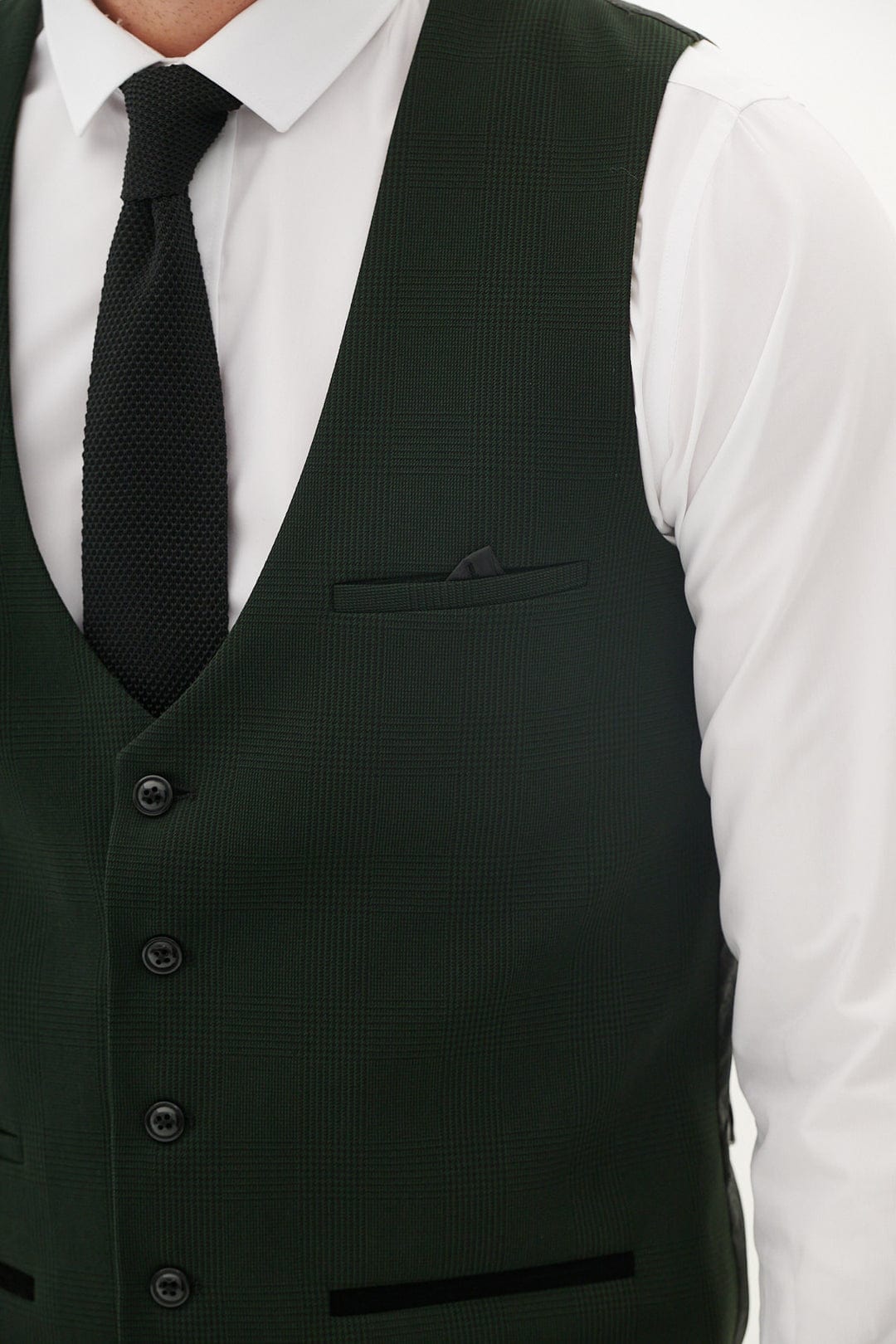 ceehuteey Men's Fashion three-piece Suit in Signature Peak lapel Business Tuxedos(Blazer+vest+Pants)