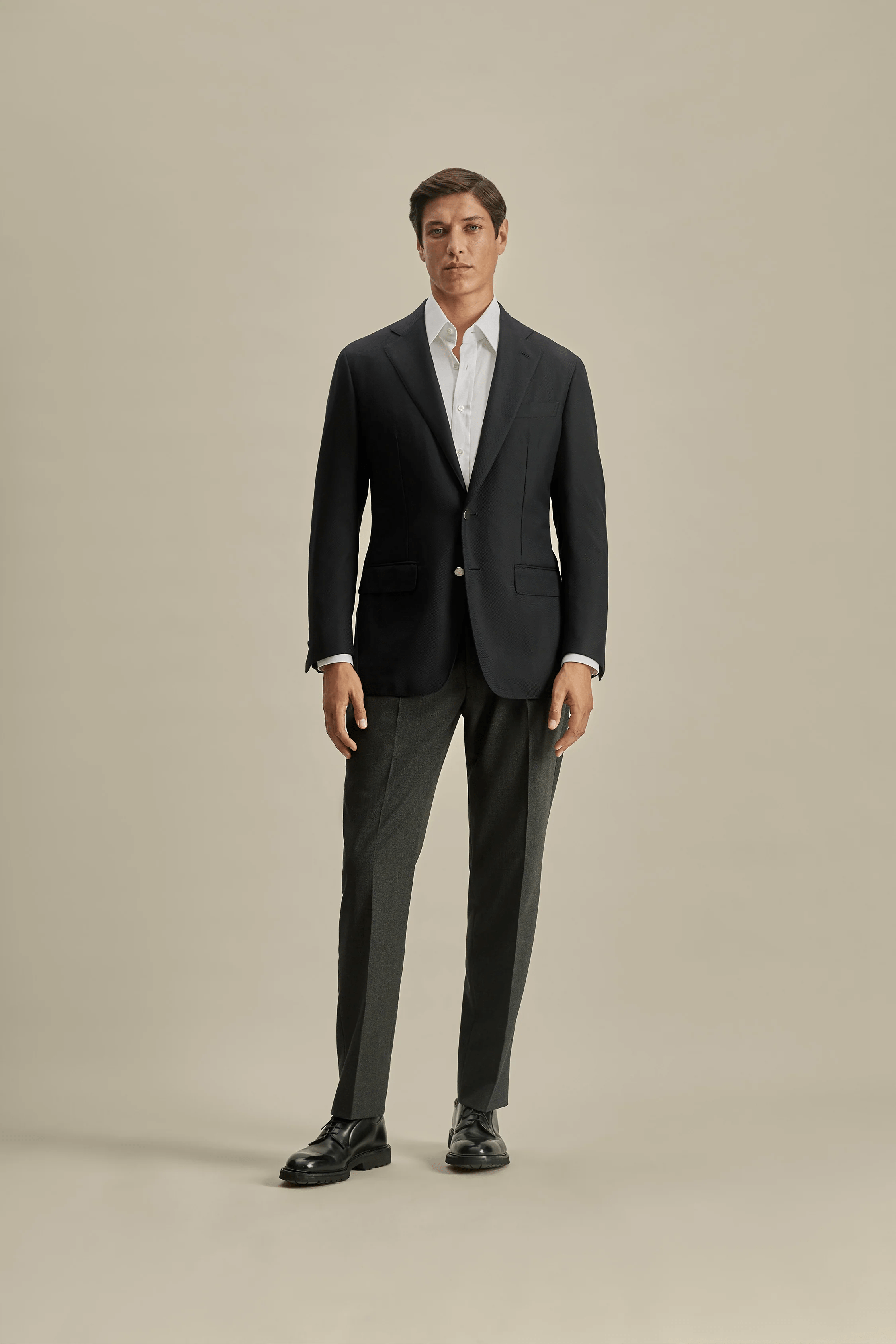 ceehuteey Men's Formal High-end Business Solid Notch Lapel Tuxedos Mens Suit Blazer