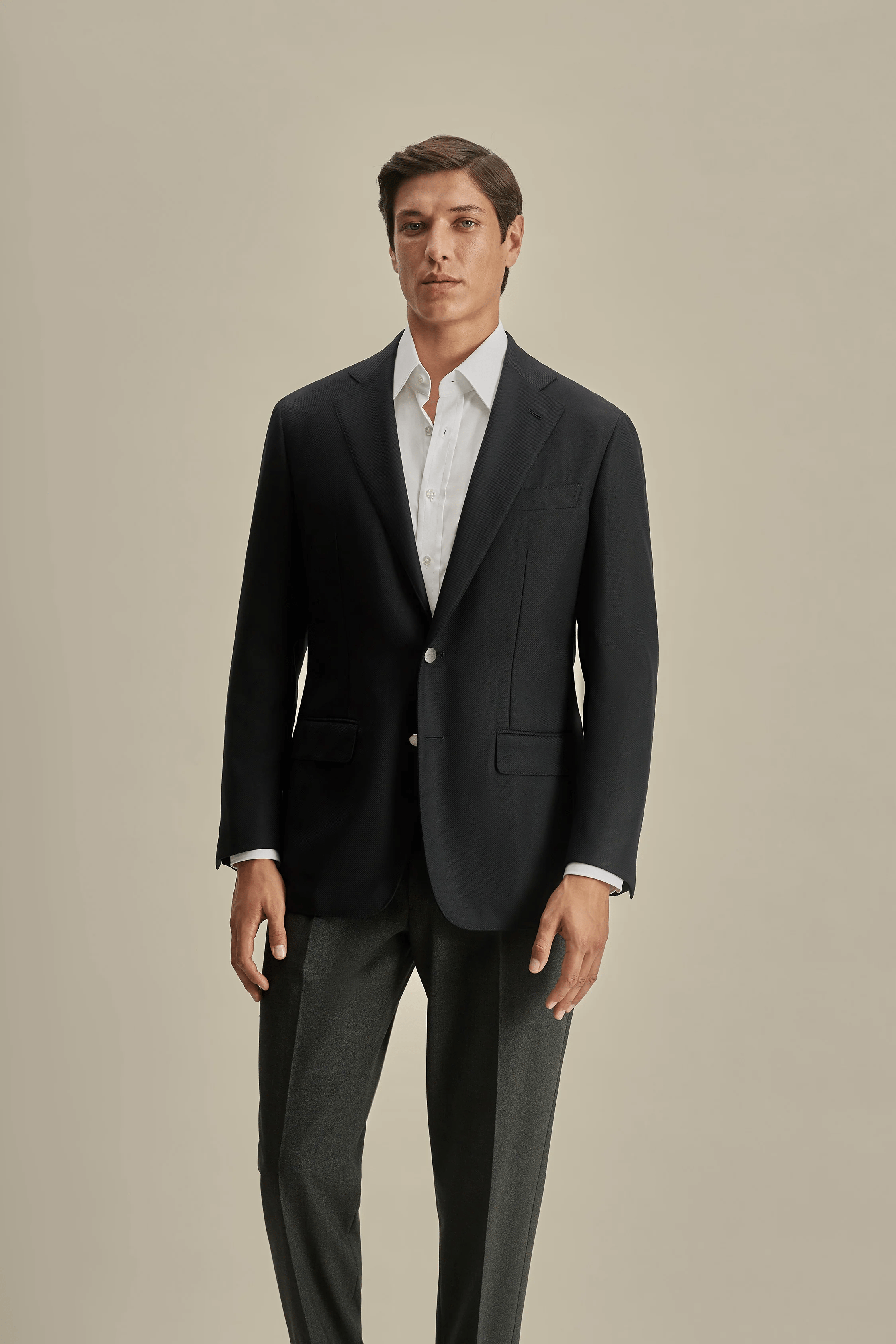 ceehuteey Men's Formal High-end Business Solid Notch Lapel Tuxedos Mens Suit Blazer