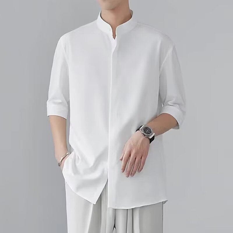 ceehuteey Men's short Sleeve Fashion comfortable Shirt Fit Mens Shirt