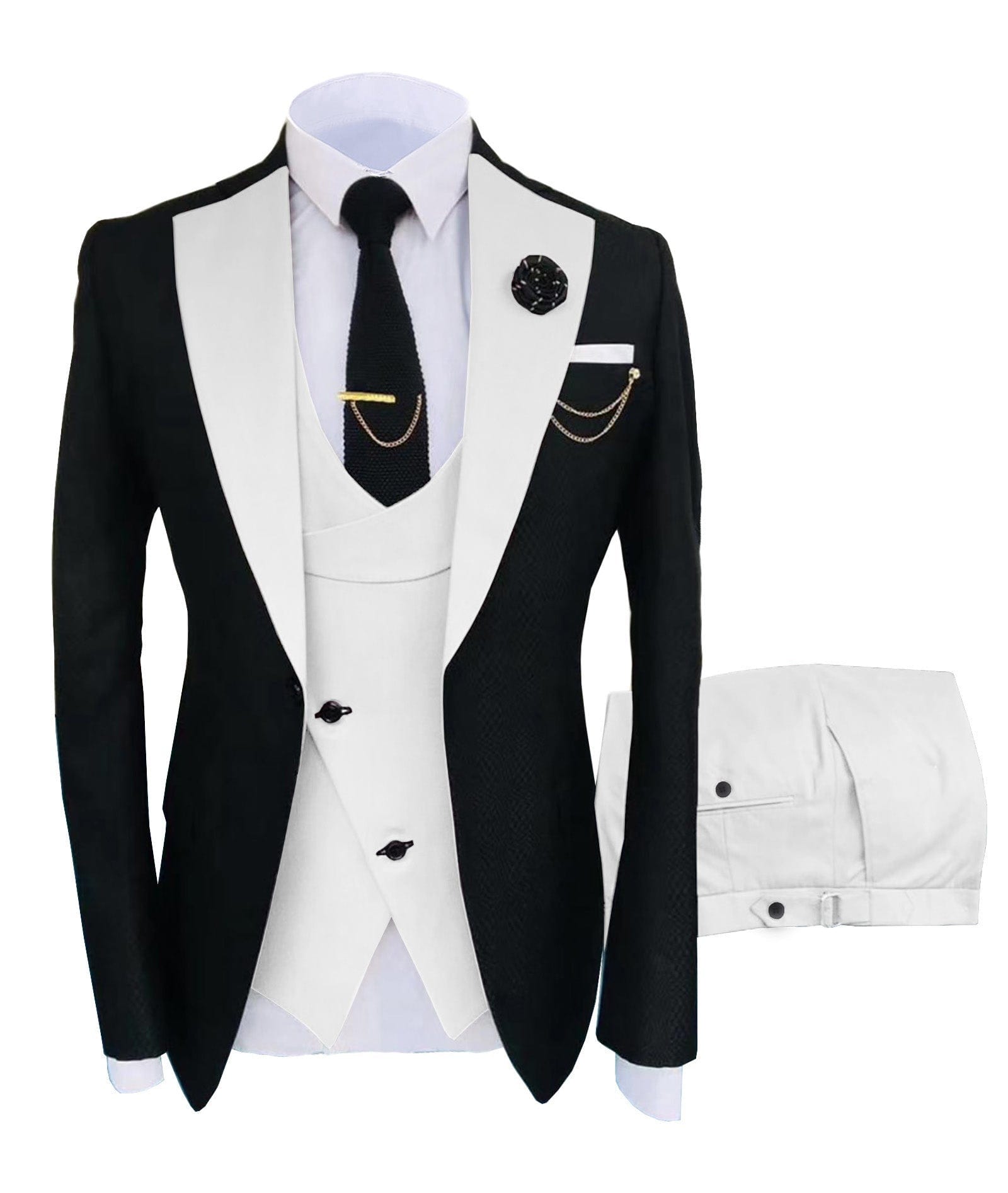 Men Wedding White 3 Piece Suits Slim Fit Groom Wear Tuxedo Groom Wear Suit  - Etsy | Terno de casamento branco, Roupa noivo, Terno casamento