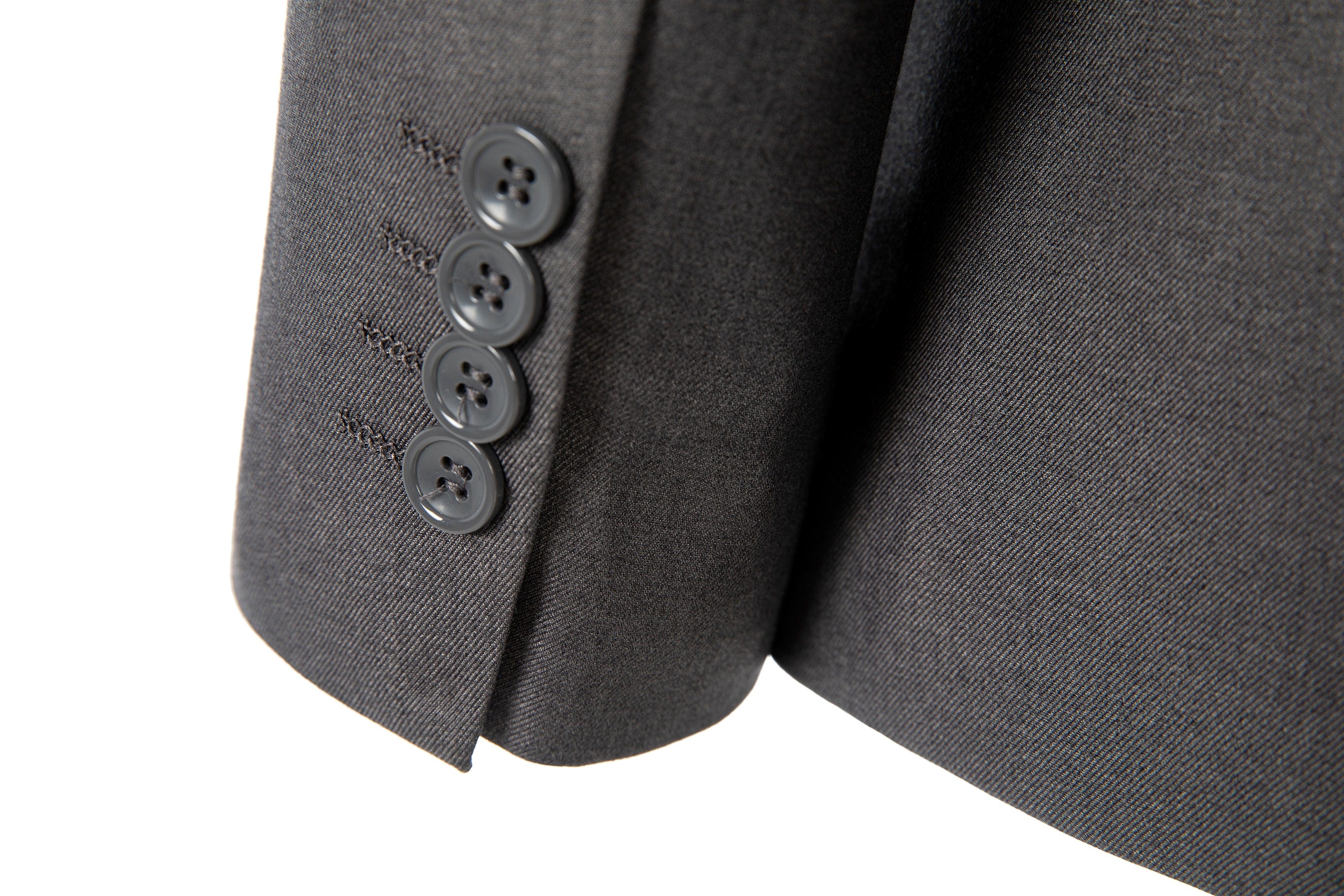 ceehuteey Mens 2 Piece Suit Slim Fit Double Breasted Peak Lapel Mens Coat (Blazer+Pants)